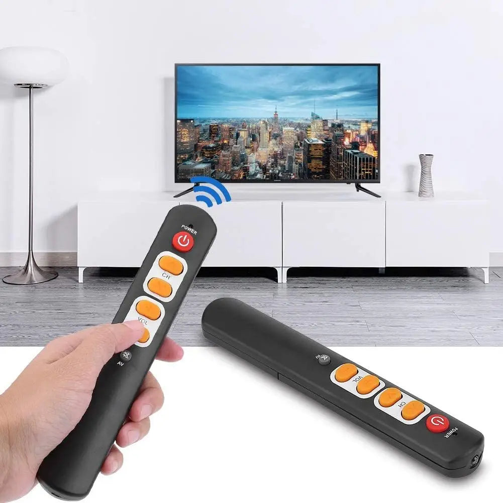 Universal 6 Key TV Infrared IR Remote Smart Controller Learn Remote Remote Controller