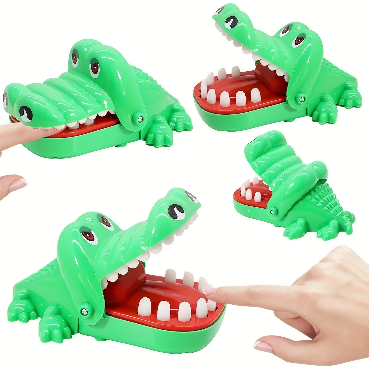 Crocodile Teeth Toys Alligator Biting Finger Dentist Games Jokes Game of Luck Pranks Kids Toys Funny Holiday Party Family Games