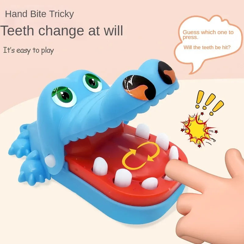 Crocodile Teeth Toys Alligator Biting Finger Dentist Games Jokes Game of Luck Pranks Kids Toys Funny Holiday Party Family Games